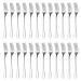 Jbnmvc 24 Pieces Forks Silverware Set 7.1 Inch Silver Stainless Steel Dinner Forks Forks Silverware Forks for Kitchen
