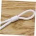 Gatuida Elastic 500pcs Butt Connector Non-Slip Face Mask Lanyard Adjustment Buckle - White Snap Fastener 1x0.6CM - Buy Online on GoSupps.com