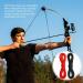 2 Pieces Archery D Loop Rope Set - 10 Feet, Bowstring Serving Thread, Release Material - Black and Red - Buy Online on GoSupps.com