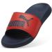 PUMA Unisex Popcat 20 Slide Sandals - 39 EU | Active Red & Club Navy | International Shipping Available - Buy Online on GoSupps.com