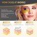24K Gold Eye Mask - 30 Pairs Anti-Aging Eye Pads for Puffiness Dark Circles & Bags | Amino Acid & Collagen for Revitalizing Skin - Buy Online on GoSupps.com