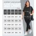 Cootry Plus Size Short Sleeve Workout Top for Women - Loose Fit Athletic Gym Shirt - Yoga Clothing - 2X Black - Buy Online on GoSupps.com