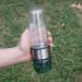 GEMHUB Crystal Water Bottle Set | Genuine Green Jade Gemstones | Drink Gem Infused Water - Buy Online on GoSupps.com