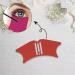 Eyebrow Shaping Stencil Silicone Contour Template Nose Contour Stencil Accessories for Woman Comfortable Flexible Multipurpose Makeup Tool Red - Buy Online on GoSupps.com