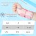 Breathable Carpal Tunnel Wrist Brace for Men & Women - Night Support with Adjustable Straps - Ideal for Tendonitis & Arthritis - Pink, S/M - Buy Online on GoSupps.com
