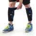 Odoland Adjustable Calf Support - Compression Stockings for Muscle Tear Relief - Blue - 1 Pair - Buy Online on GoSupps.com