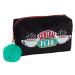 Friends TV show make-up bag for women soft velvet cosmetic bag girls spring pencils double-sided toilet items make-up storage black unit size