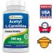 Best Naturals Acetyl L-Carnitine 500mg 120 Capsules - Pack of 1 - Buy Online on GoSupps.com