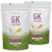 Nutri + protein powder 2 kg banana - 82.8% protein - Shape & shake - vegetable protein 2000 g without aspartame - 6 components protein powder - banana flavor - lactose -free banane (2 Pack)