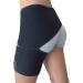 Hip Brace - Thigh Hamstring Sciatica Pain Relief Brace - Compression Support Wrap for Hip Flexor Strain, Groin Pull, SI Joint, Arthritis, Bursitis, Sciatic Nerve for Men, Women (Black)