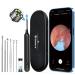 Ear Wax Removal Kit Tool with Camera Oxbird 1080P Wireless Earwax Camera Ear Camera Otoscope Cleaner Smart Ear Cleaner with Camera and Light for iPhone Ipad & Android Smart Phones Black