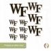 Wake Forest University Demon Deacons Vinyl Sticker Decals - Laptop, Water Bottle, Car - Type 3-1 - Buy Online on GoSupps.com