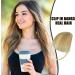 Fashion Colourful Wispy Bangs Fringe - Clip In Fringe| Clip In Bangs| Clip On Bangs Human Hair Fringe Clip In Human Hair Extensions| Air Bangs Clip for Daily Wear Girls and Women gray gold - Buy Online on GoSupps.com
