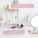 Travel Makeup Brush Holder 2 Pack - Silicon Portable Organizer for Face Brushes (Pink & Black) - Buy Online on GoSupps.com
