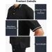 FitsT4 Short Sleeve Polo Umpire Jersey/Referee Uniform - Black, Medium - Buy Online on GoSupps.com