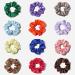 PODNAMAT Fashion Solid Color Hair Scrunchies Elastic Hair Bands Women Hair Ties Girls Hair Accessories(black) - Buy Online on GoSupps.com