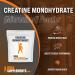Bulksupplements Creatine Monohydrate Powder Micronized - 100g | Pure Muscle Gain & Performance Boost - Buy Online on GoSupps.com