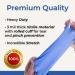 Care Plus Nitrile Examination Gloves Blue Disposable Large 100 Count - Pack of 100 - Buy Online on GoSupps.com