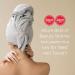 VOLO Salt White Hair Towel Spa Set | Ultra Soft & Absorbent Nanoweave Fabric | Quick Drying | Towel, Headband & Scrunchie | Microfiber Hair Accessories - Buy Online on GoSupps.com
