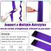 16 Pcs Colored Clip in Hair Extensions 22 Inch Colorful Highlights Hairpieces Straight & Long Heat-Resistant Synthetic Hair Accessories for Kid Girls Women Party Hair Decor (Purple) - Buy Online on GoSupps.com
