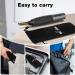 Gurelax Titanium Max Trimmer for Men - USB Rechargeable Lighted Beard Trimmer for Nose, Ear & Facial Hair - Painless Electric Nose Hair Trimmer - As Seen on TV - Storage Bag Included - Gray - Buy Online on GoSupps.com