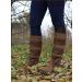 One Stop Equine Shop BasEQ Lindsey Women's Back Zip Lifestyle Boots 7 Brown - Premium Equestrian Footwear - Buy Online on GoSupps.com