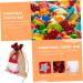 PRETYZOOM Christmas Candy Bag Christmas Bag Bags Goody Bags Wrapping Bag Present Bags Burlap Bag Baby 22.50X14.50X0.50CM Red - Buy Online on GoSupps.com