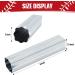 Dunzy Crimped Style Baseball Base Anchors - 6 Pack, Silver | Ground Anchor Set - Buy Online on GoSupps.com