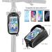 Rockbros Waterproof Handlebar Bag for iPhone & Samsung - Touchscreen Bicycle Frame Pocket for Smartphones up to 6.5  - Buy Online on GoSupps.com