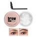 Eyebrow Soapbar - Waterproof Brow Lifting Wax | Eyebrow Styling Wax Eyebrow Shaping Wax for Brows Clear Brow Styling Wax for Lamination Effect Klufo