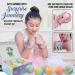 Unicorn Bath Bombs for Girls - 6 Pack with Jewelry Inside & Gift Box - Natural & Organic, Skin Moisturizing Bath Bombs for Kids - Birthday Gift - Buy Online on GoSupps.com