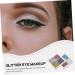 PAMINGONO 2pcs Glitter Eye Makeup Decorative Eyeshadow Makeup Glitter for Eyes Glitter Sequins Eyeshadow - Buy Online on GoSupps.com