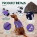 Buy Kuoser Dog Life Jacket Durable Buoyancy Vest for Small to XXL Dogs High Safety & Comfort in Purple - Buy Online on GoSupps.com
