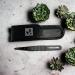 Wolf & Griffin Black Edition Precision Tweezers with Case - Professional Slant Eyebrow Tweezers | Stainless Steel with Black Coating - for Men and Women - Buy Online on GoSupps.com