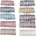 dijiusidy 1 Set Color Street Nail Strips Glittery Marbling Adhesive Tabs Full Cover Art Decals Salon DIY Manicure Decorations mzy-d03 - Buy Online on GoSupps.com