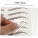 DOITOOL 9 sheets Temporary Transfers Eyebrows Eyebrow Tattoos Transfer False Sticker Artificial Shaping - Buy Online on GoSupps.com
