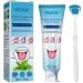 Aibyks Tongue Cleaning Gel with Brush | Reduce Bad Breath & Maintain Oral Care | 100% BPA-Free Tongue Scraper for Adults - Buy Internationally - Buy Online on GoSupps.com