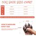 Waterproof Dog Shoes for Small & Medium Dogs | 4-Piece Anti-Slip Outdoor Paw Protectors - Reflective Straps (Orange XL) - Buy Online on GoSupps.com