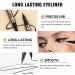 Waterproof Liquid Eyeliner Pen | Smudge Proof & Long Lasting | Ultra Fine Tip | Black/Brown | 0.14 Fl Oz - Pack of 1 - Buy Online on GoSupps.com