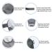Waterproof Ostomy Bag Cover for Men & Women | Adjustable Black Colostomy Pouch Holder | Stoma Protector Wrap - Comfortable Ostomy Supplies - Buy Online on GoSupps.com
