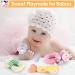 iPlay iLearn 4 Plush Baby Rattle Farm Animals Set - Hand Grab Sensory Shaker Toys for Boys and Girls - Unique Infant Shower Gift for Toddlers 2-18 Months - Buy Online on GoSupps.com