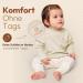 Timino Organic Cotton Children Sweater - Unisex Long-Sleeved Baby Sweatshirt in Creamy Vanilla High Quality Sizes 68-116 (6 Months to 6 Years) - Buy Online on GoSupps.com