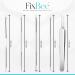 Blackhead Remover Pimple Squeezing Tool Set 5 Pieces Stainless Steel Pimple Remover Comedone Squeezer Blackhead Remover Pimple Popper Milia Remover Acne Blackhead Extractor Pore Cleaner Tweezers - Buy Online on GoSupps.com
