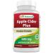 Best Naturals Apple Cider Vinegar Plus 500 Mg Capsules 120 Count