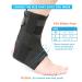 Solmyr Adjustable Ankle Support Brace | Breathable Ankle Stabilizer for Sprains & Sports Injuries - Comfortable Ergonomic Fit for Men & Women (M/L - Buy Online on GoSupps.com