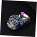 Shop Beaupretty Crystal Cluster Adornment - Titanium Coated Amethyst & Bismuth Natural Gemstone Desktop Decor | International Shipping - Buy Online on GoSupps.com