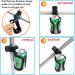 Boaton Marine Boat Rail Cup Holder | No Drilling Install | for Bimini Top Cover | Pontoon Boat Accessories | Universal Can Holders - Buy Online on GoSupps.com