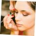 OHPHCALL 100pcs Disposable Eyeliner Brush Makeup Eyeliner Wand Eye Makeup Applicator Mini Tools White Nylon - Buy Online on GoSupps.com