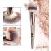 18 PCS Professional Makeup Brush Set - Travel Kabuki Face Powder & Eye Shadow Brushes with Case - Champagne - Buy Online on GoSupps.com