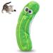 Pet Craft Supply Flipper Flopper Interactive Electric Realistic Flopping Wiggling Moving Fish Potent Catnip and Silvervine Cat Toys Wiggle Pickle